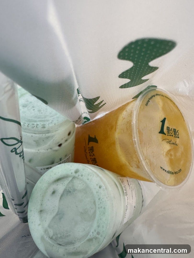 Bubble Tea Drinks in a Bag