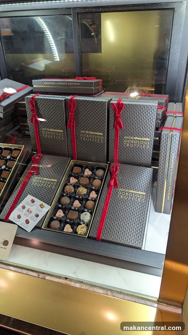 Chocolate Truffles Display