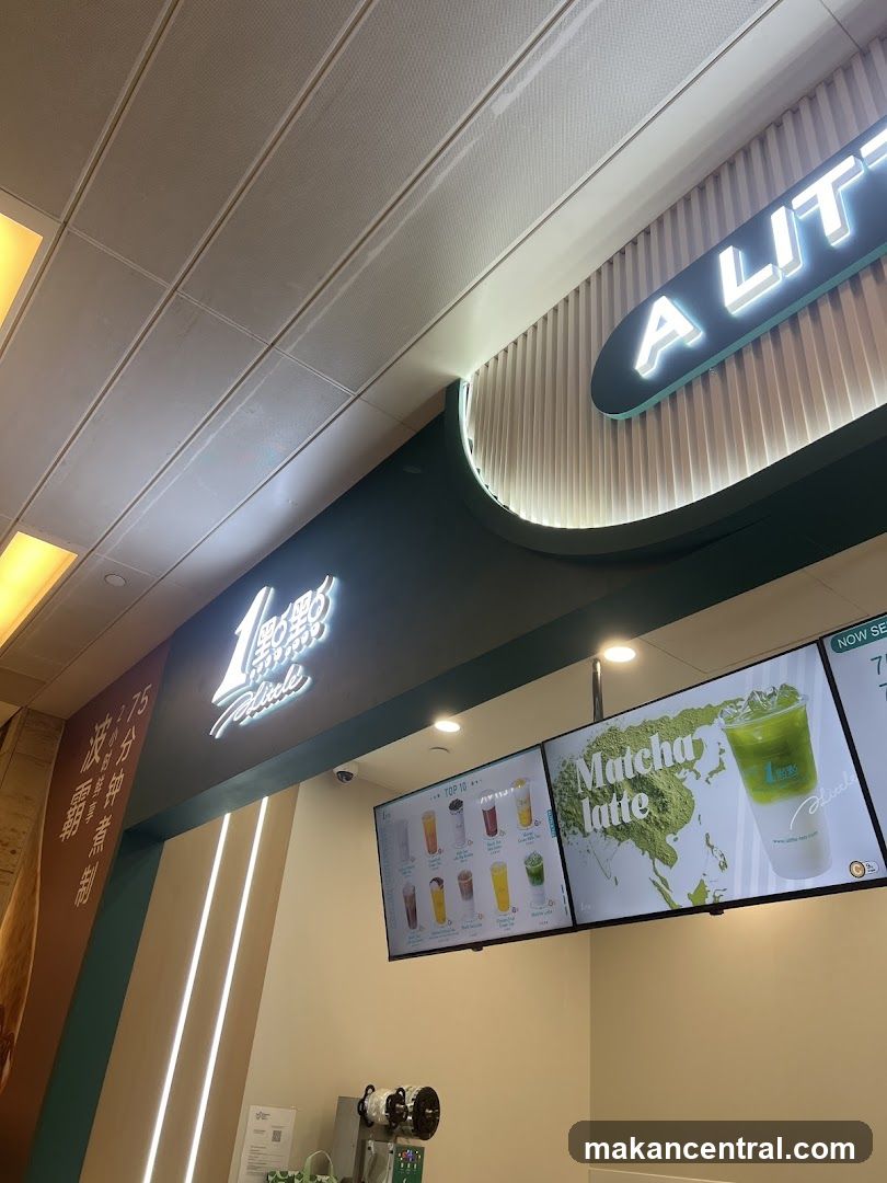 Bubble Tea Shop Menu