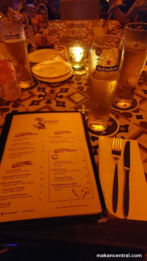 Octapas Menu