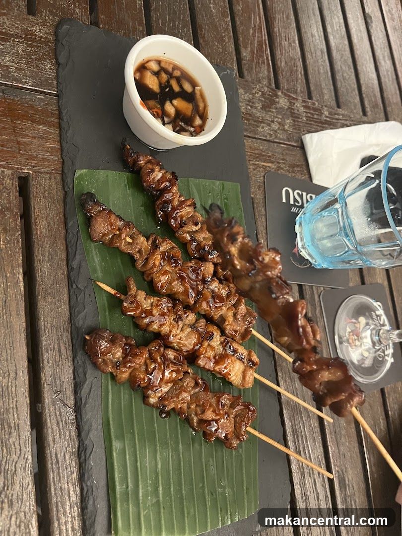 Skewers with Dipping Sauce