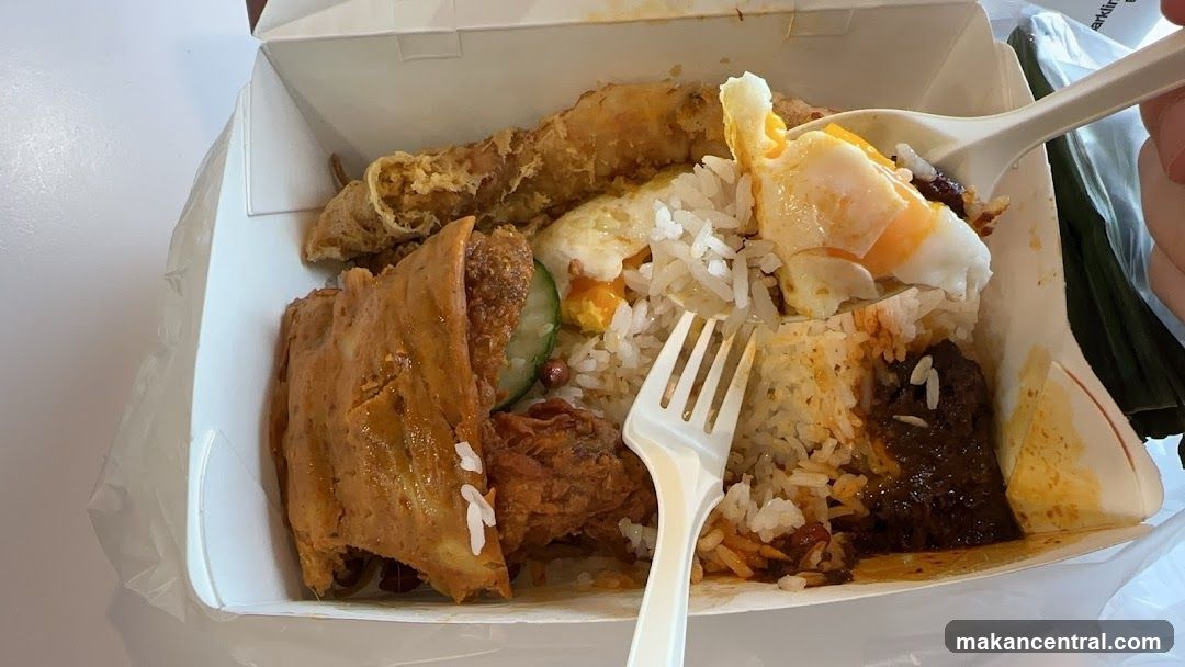 Nasi Lemak Takeaway Box