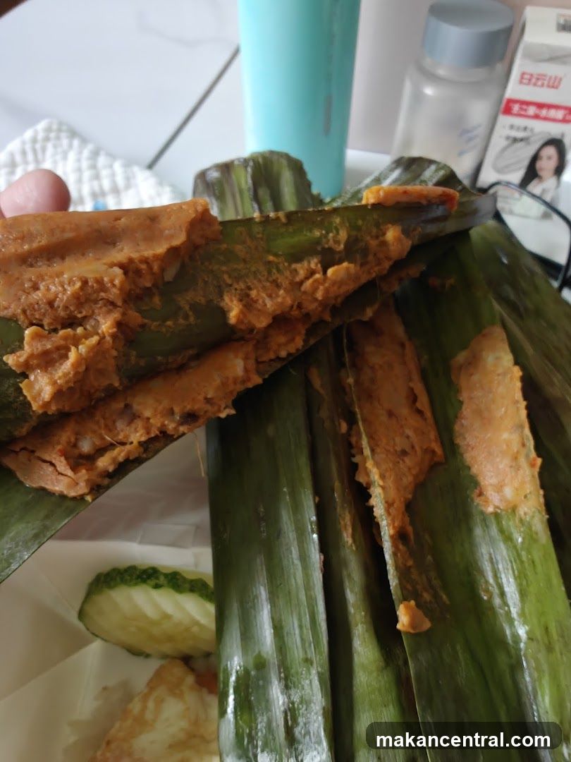Food Wrapped in Banana Leaves