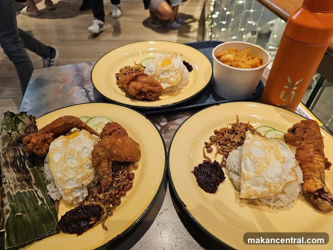 Nasi Lemak Plates
