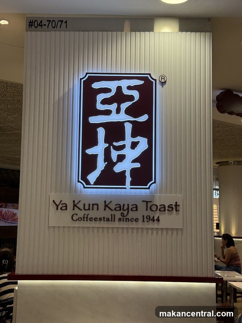 Ya Kun Kaya Toast