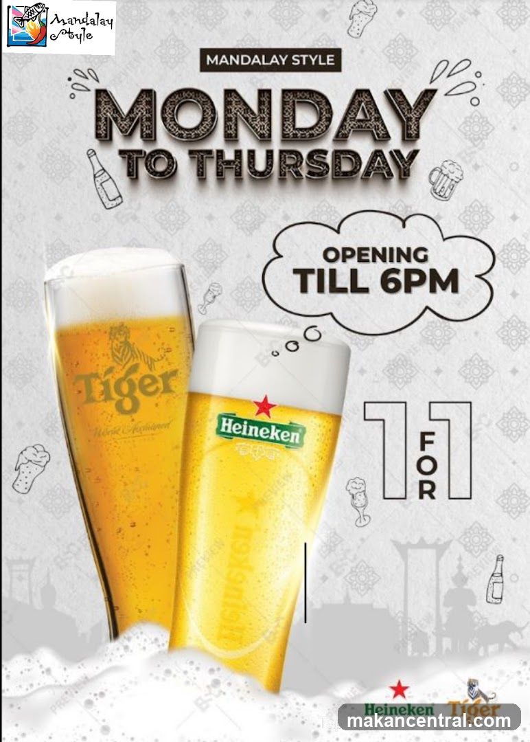 Monday to Thursday Beer Promotion