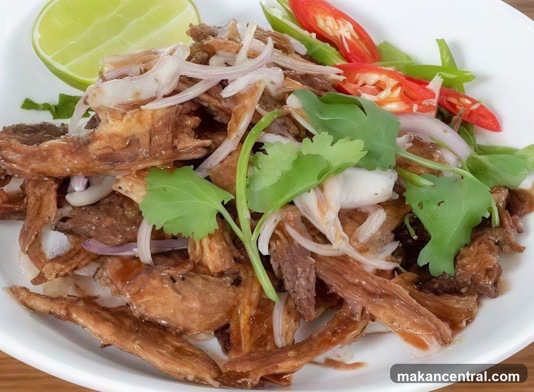 Spicy Shredded Meat Salad