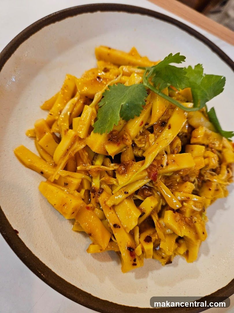 Spicy Bamboo Shoot Salad