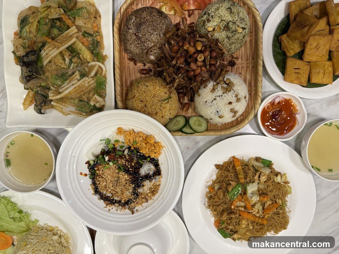 Assortment of Asian Dishes