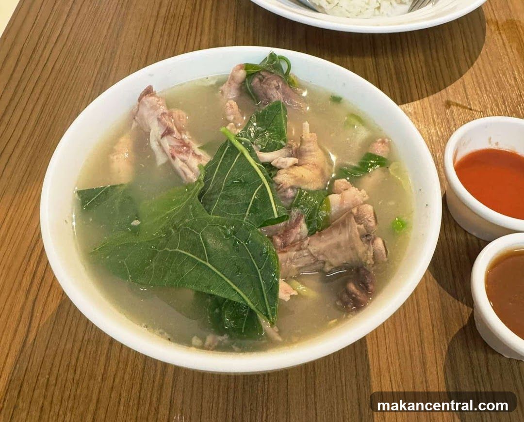 Chicken Soup with Greens