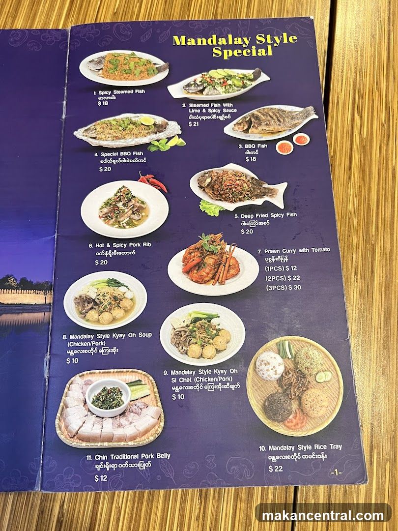 Mandalay Style Special
