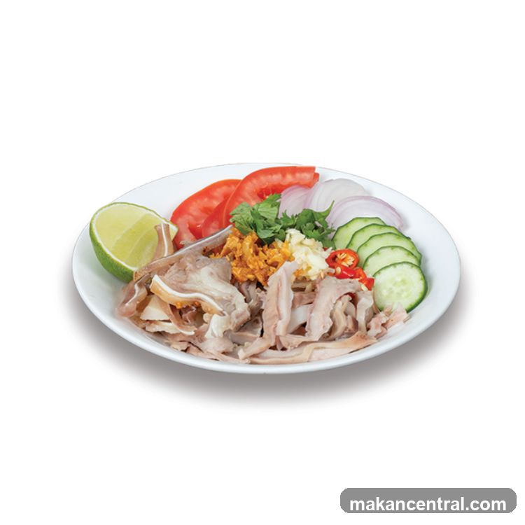 Sliced Pork Ears with Vegetables
