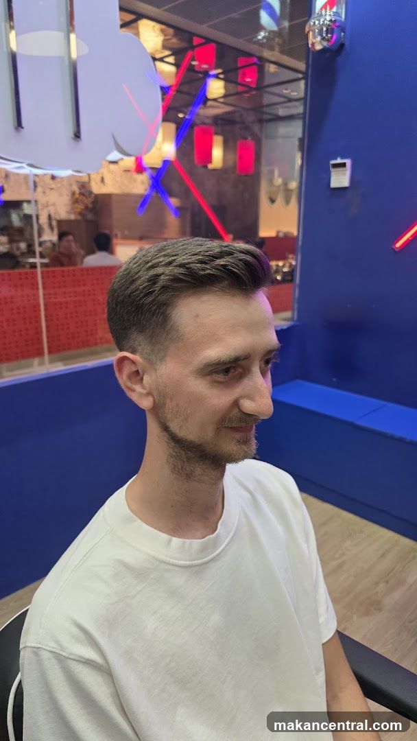 Man in a Barber Shop