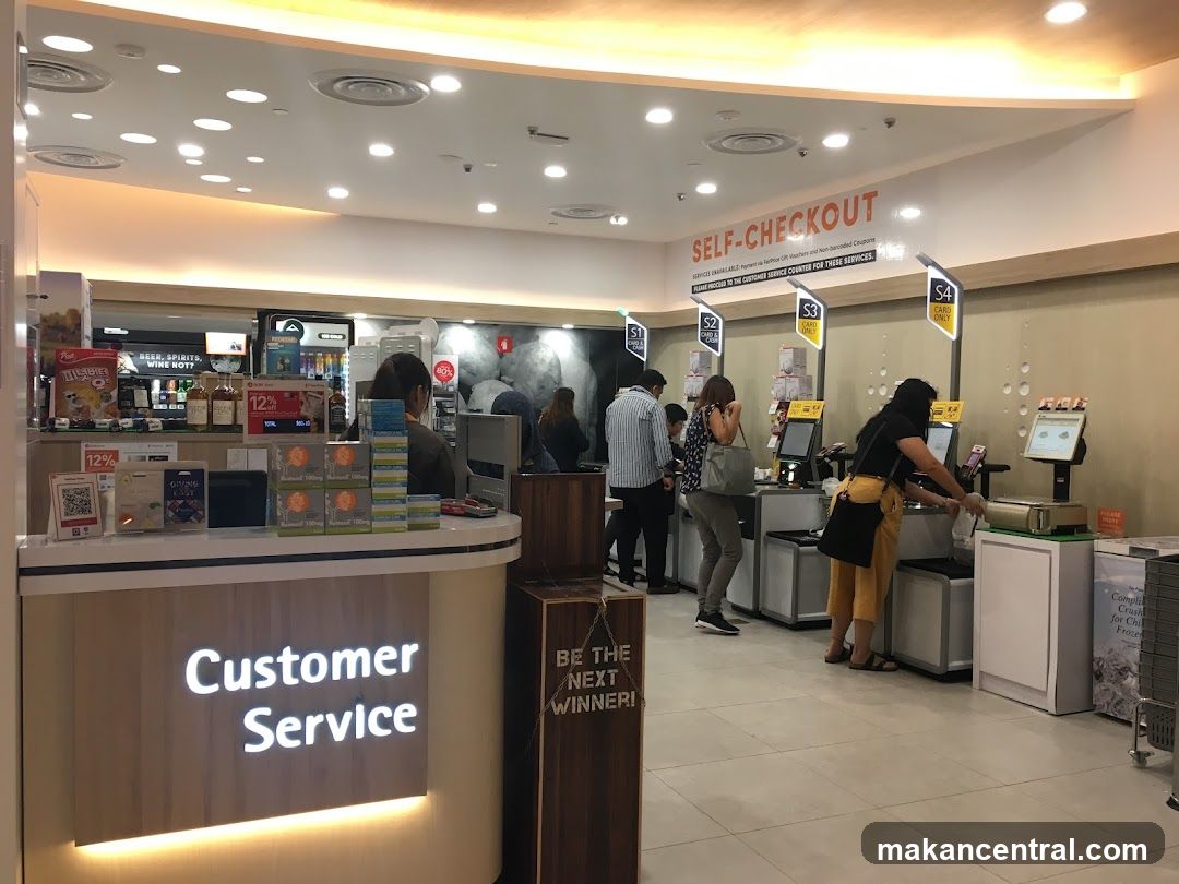 Self-Checkout Area