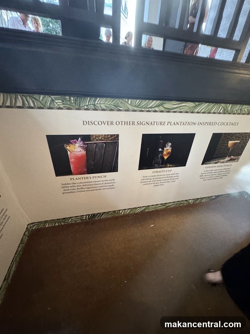 Signature Plantation-Inspired Cocktails