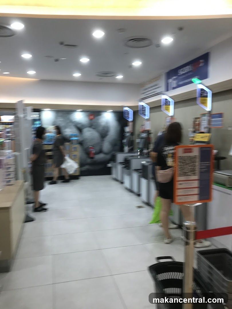 Checkout Area in a Store