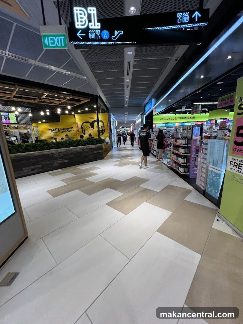 Shopping Mall Corridor