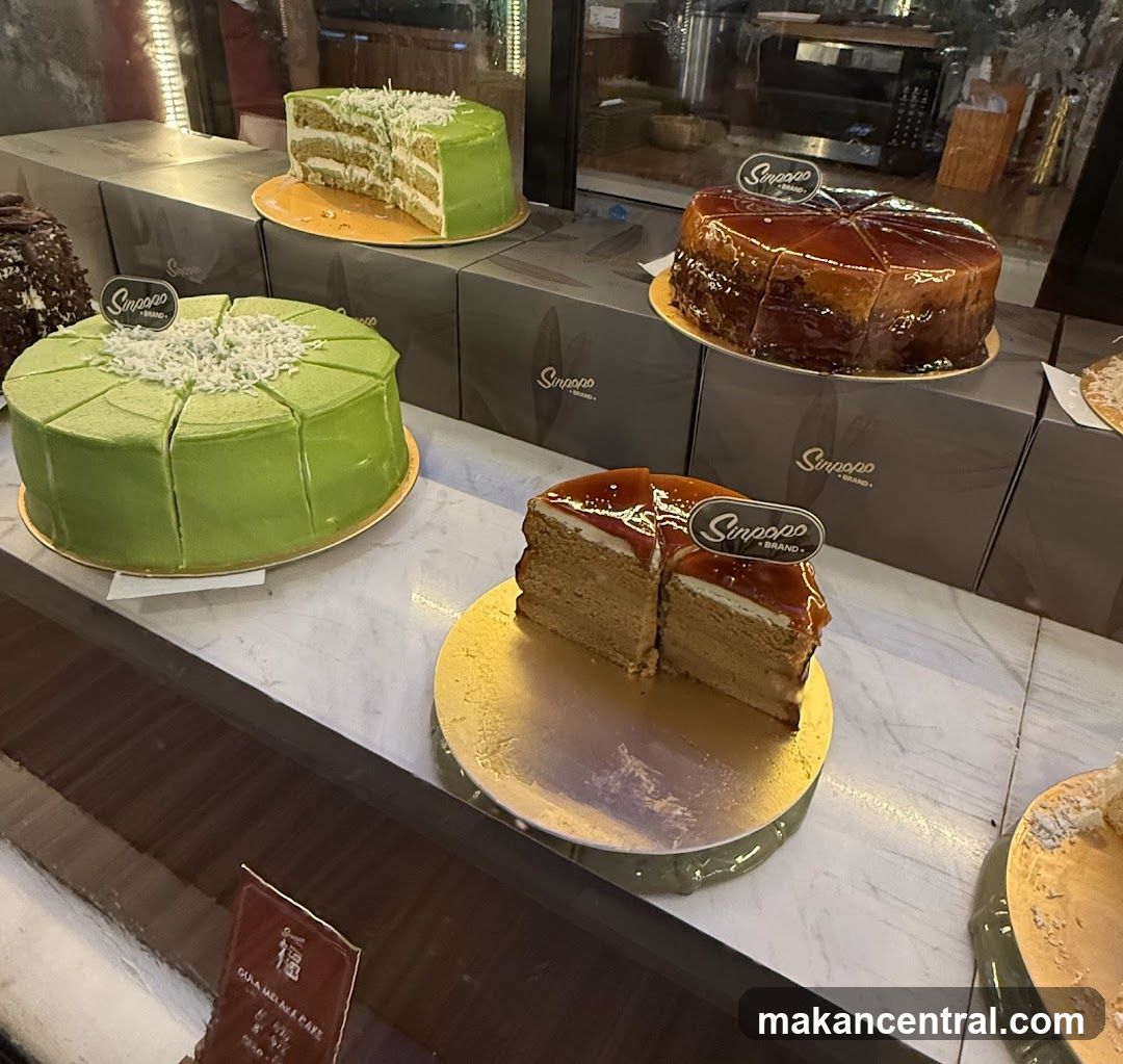 Cakes on Display