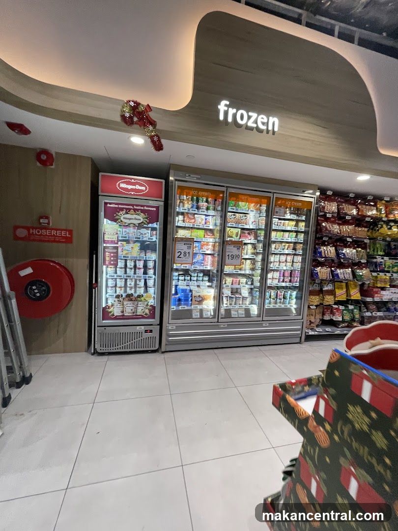 Frozen food section