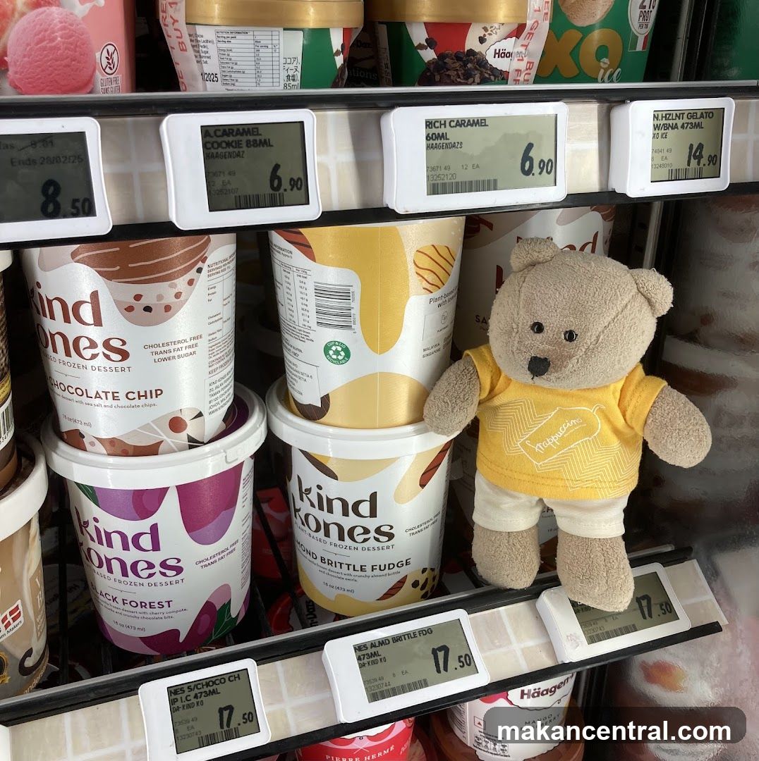 Ice Cream Freezer Display
