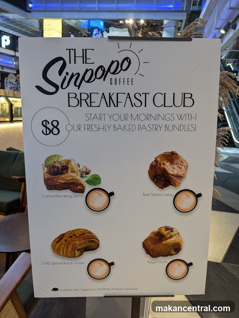 The Sinpopo Coffee Breakfast Club Pastry Bundles