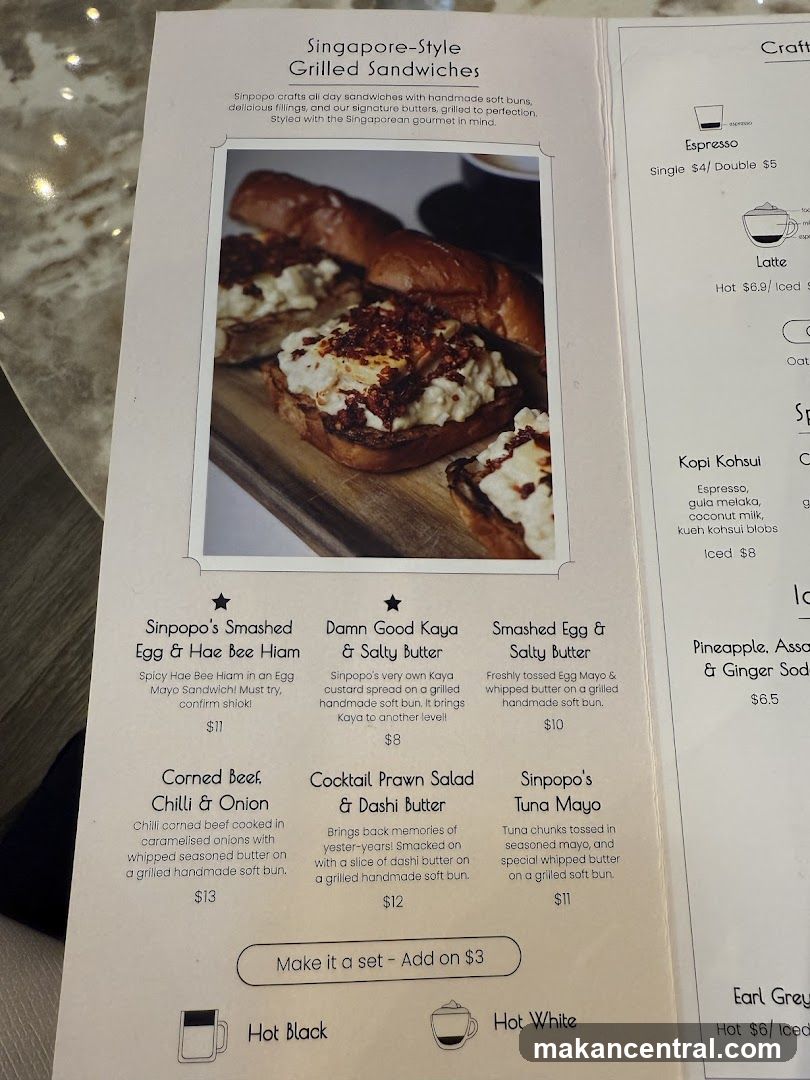 Singapore-Style Grilled Sandwiches