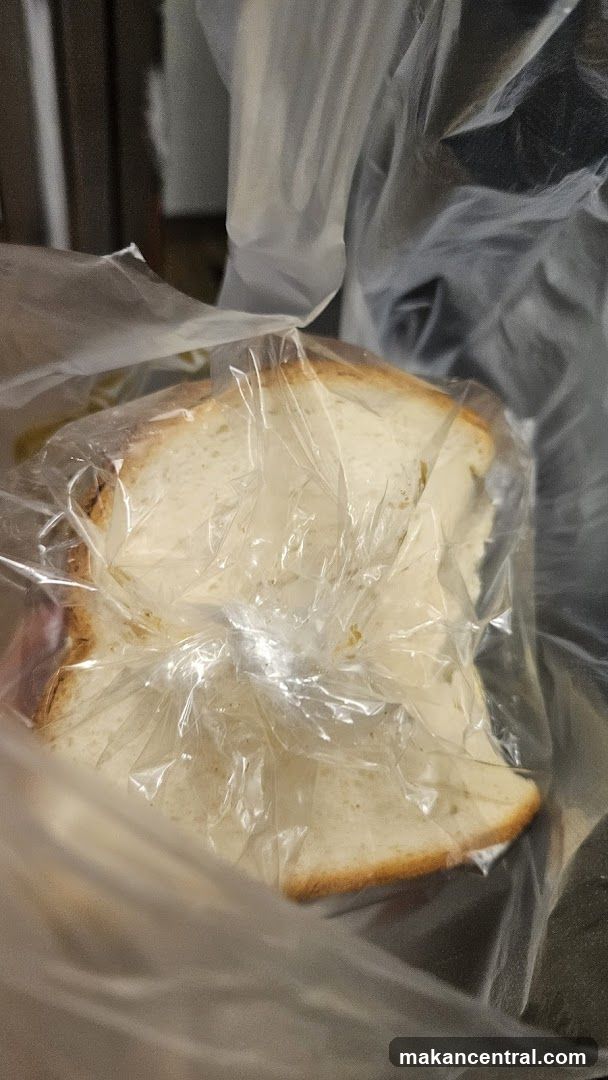 Bread Slices in Plastic Bag