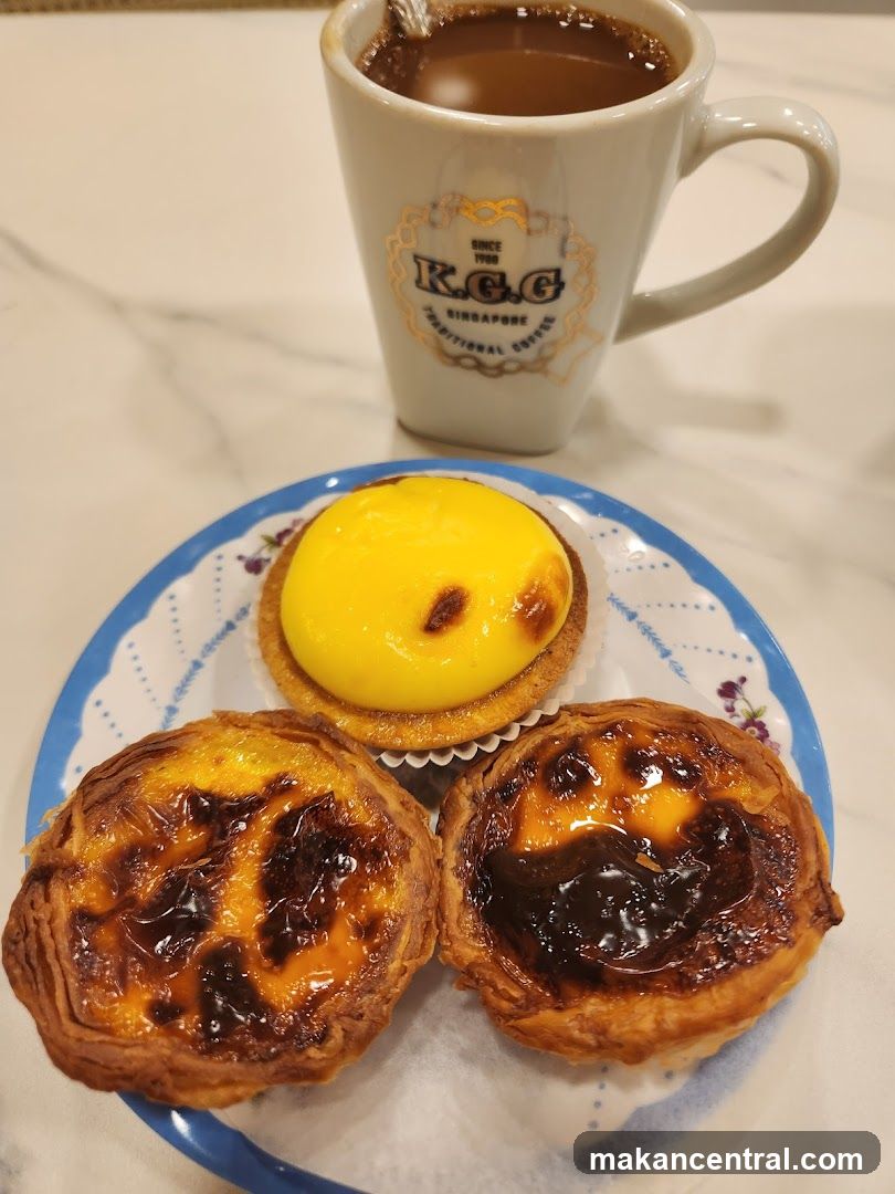 Coffee and Egg Tarts