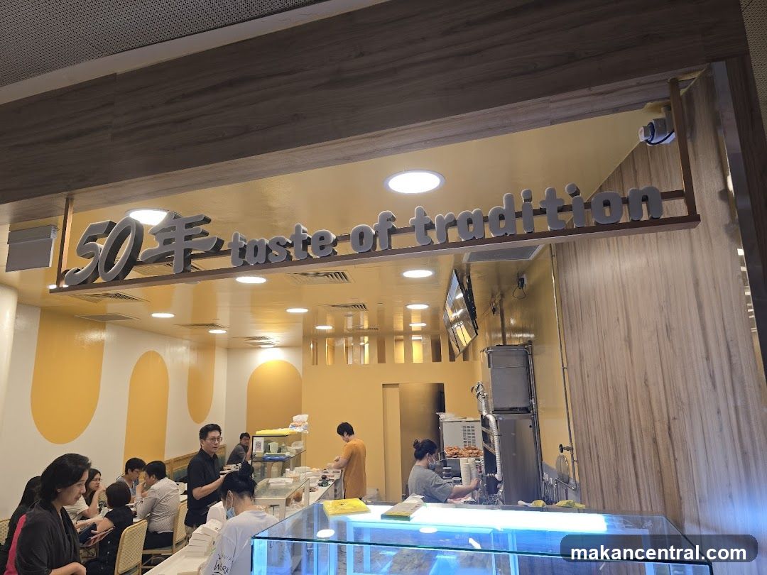 Restaurant Interior with Signage