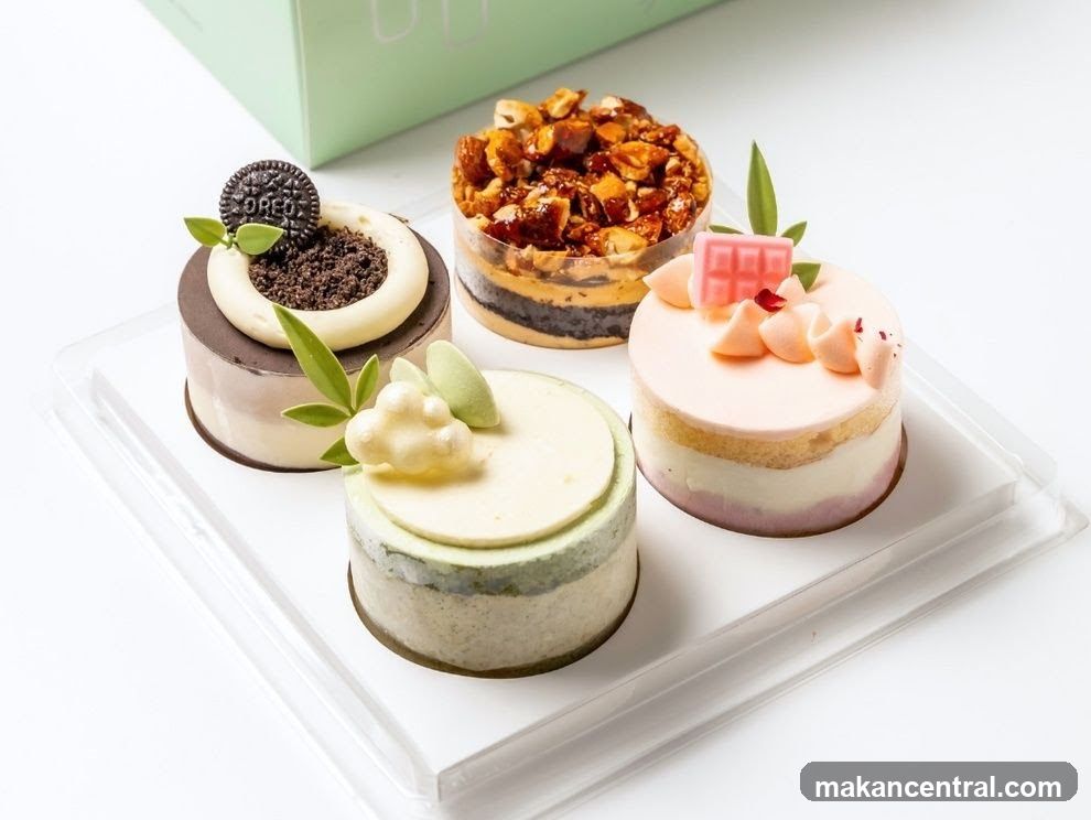 Four Mini Cakes