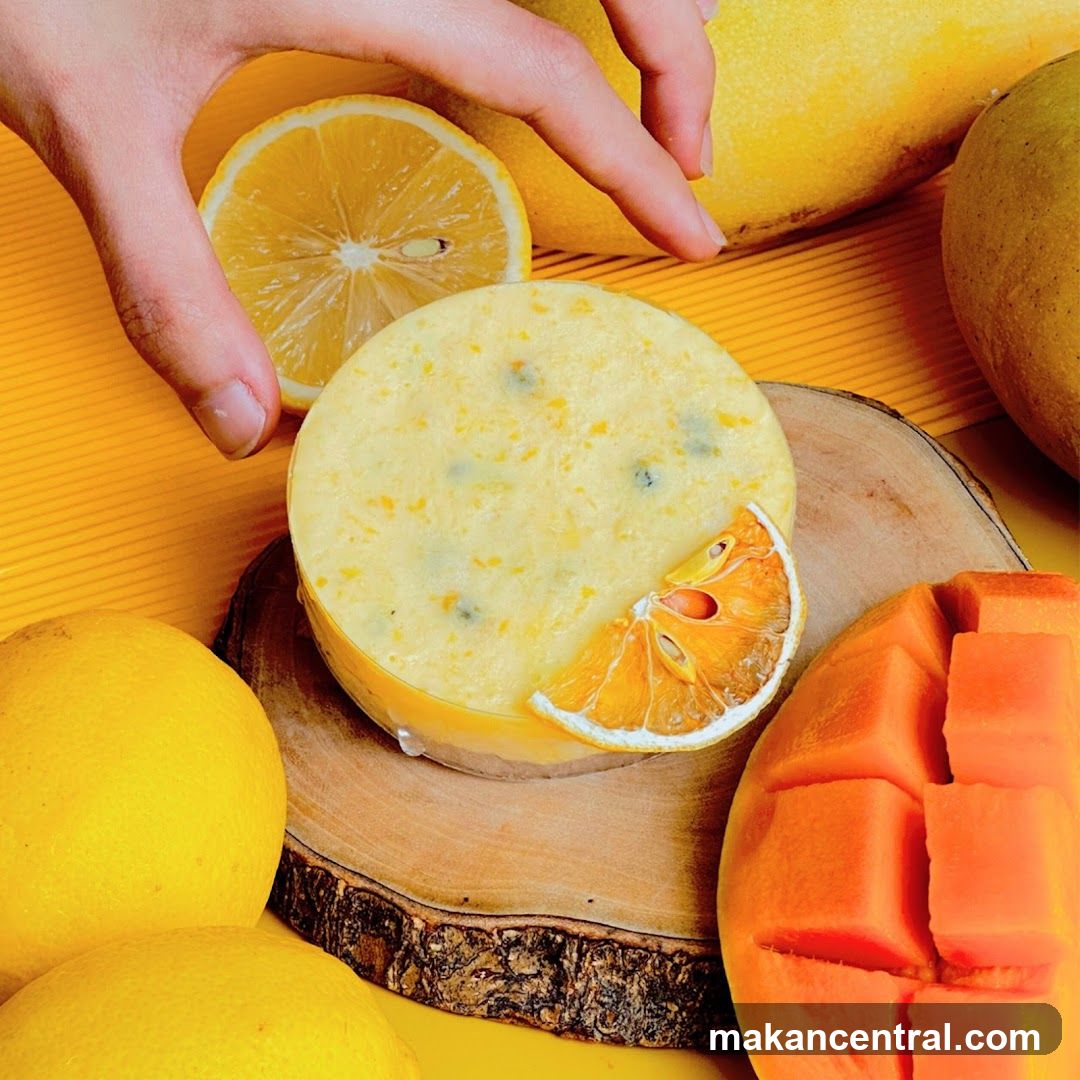 Citrus and Mango Dessert