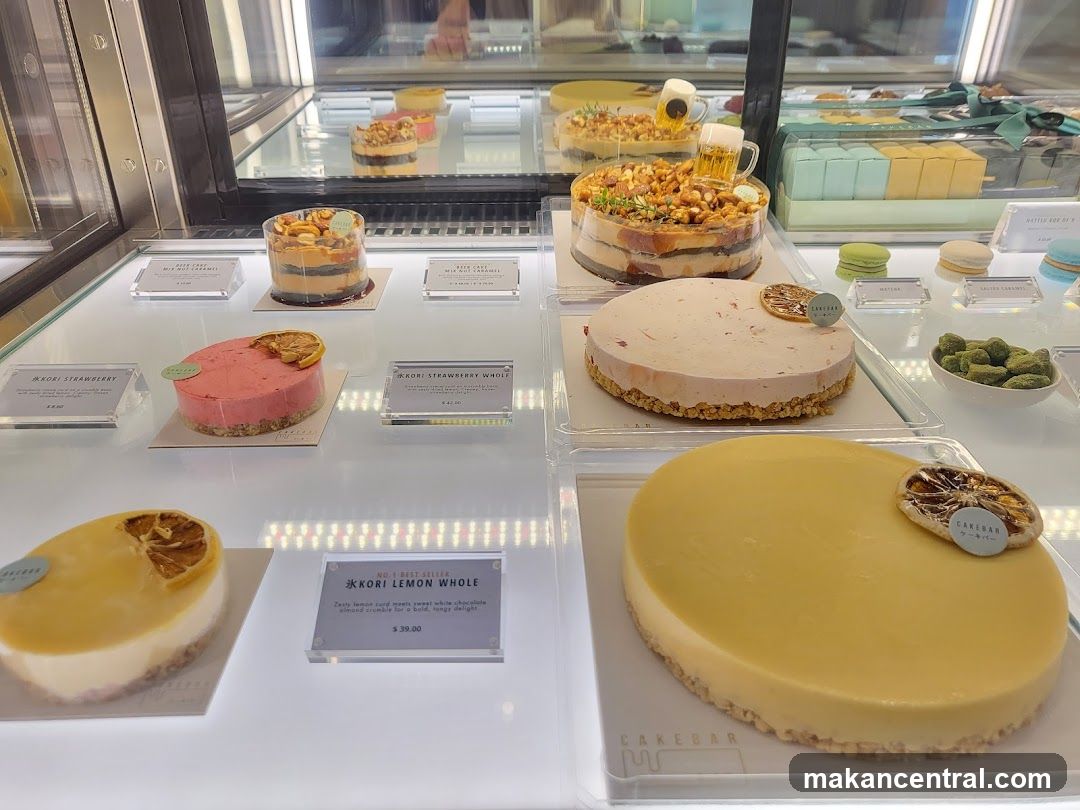 Cakes and Desserts Display