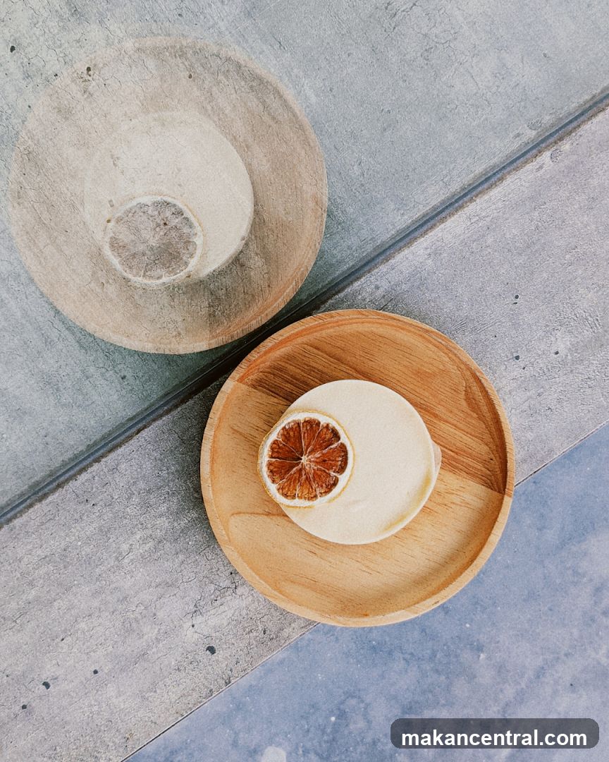 Dessert with Dried Citrus