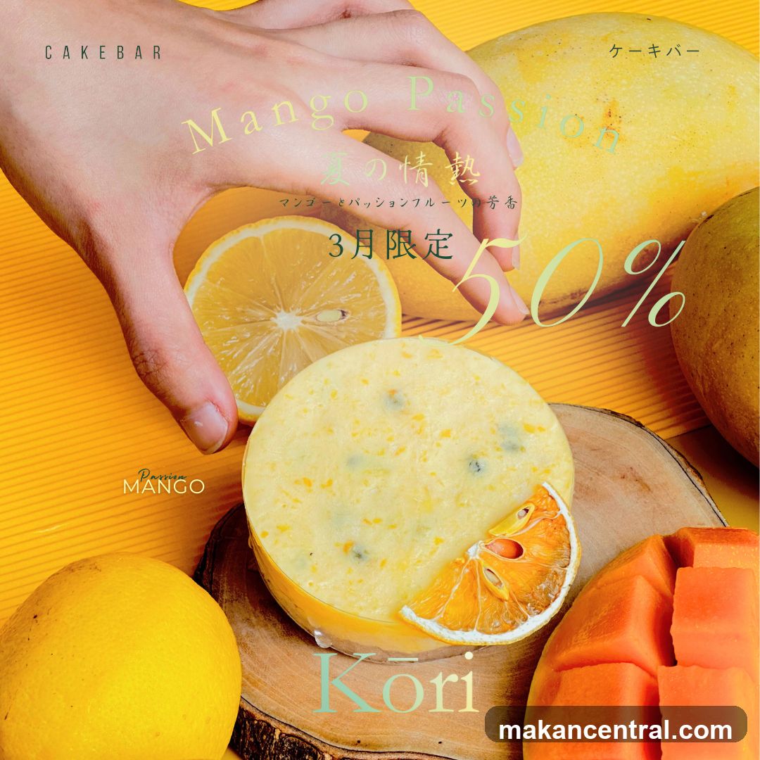 Mango Passion Cake Promotion