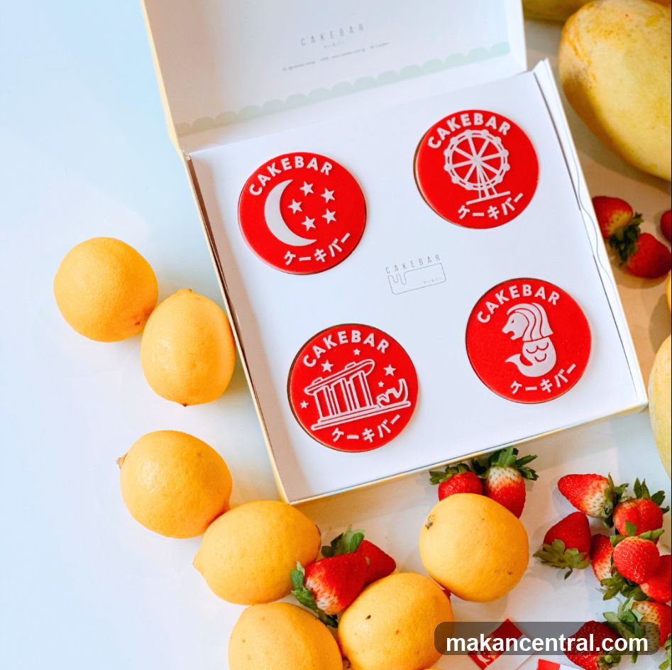 Cakebar Singapore Themed Cookies