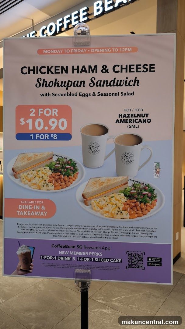 The Coffee Bean & Tea Leaf Promotion