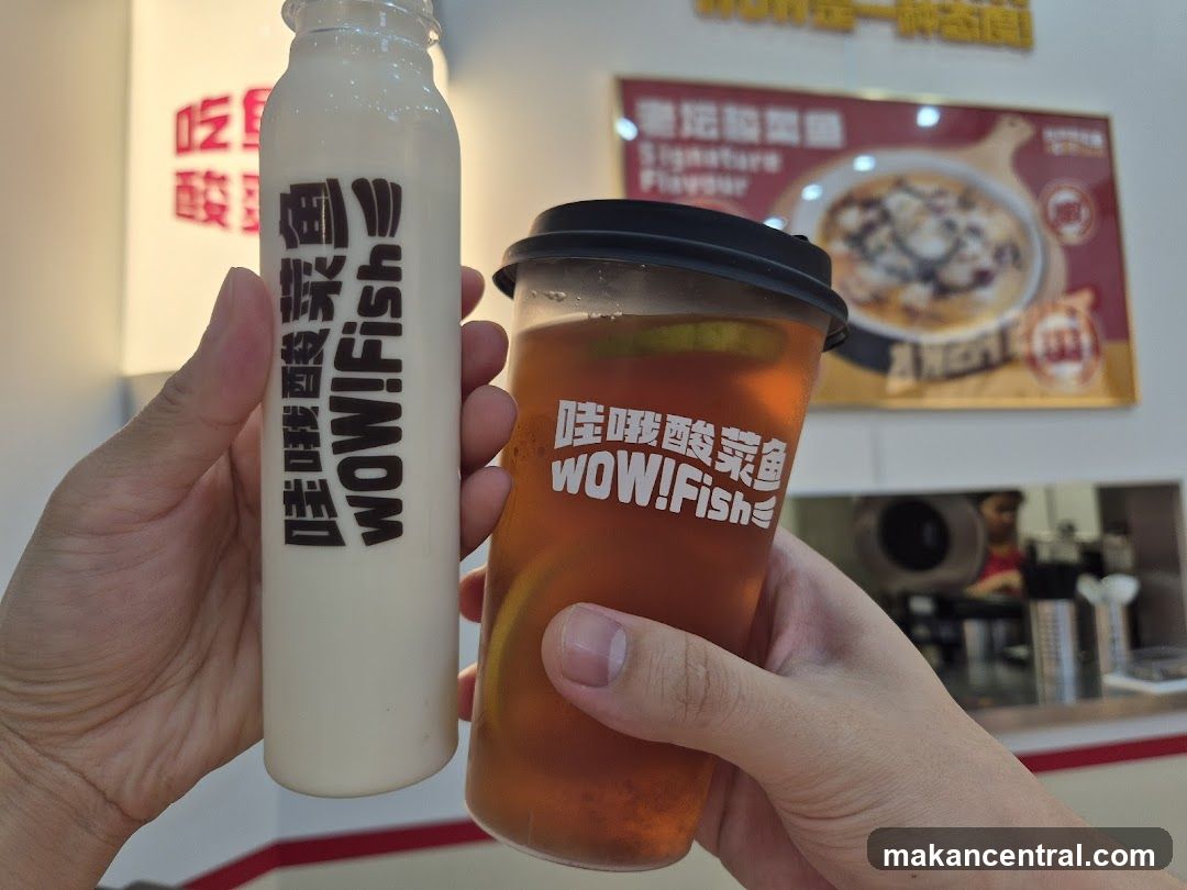 Drinks and Food Advertisement