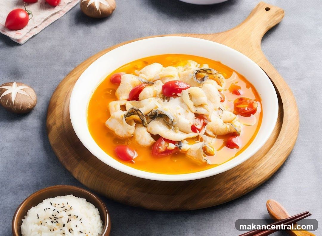 Fish Soup with Tomatoes