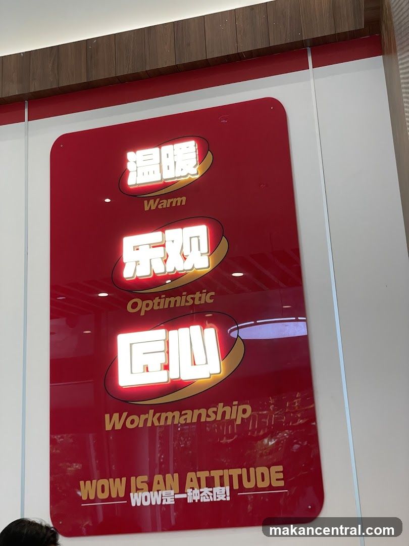 Company Values Sign