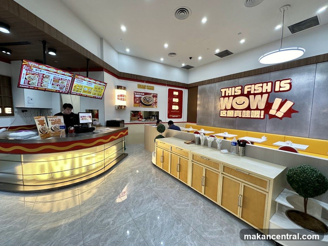 Restaurant Interior with Menu Boards