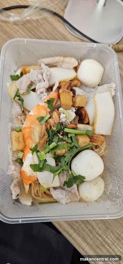 Noodle Dish in Takeout Container