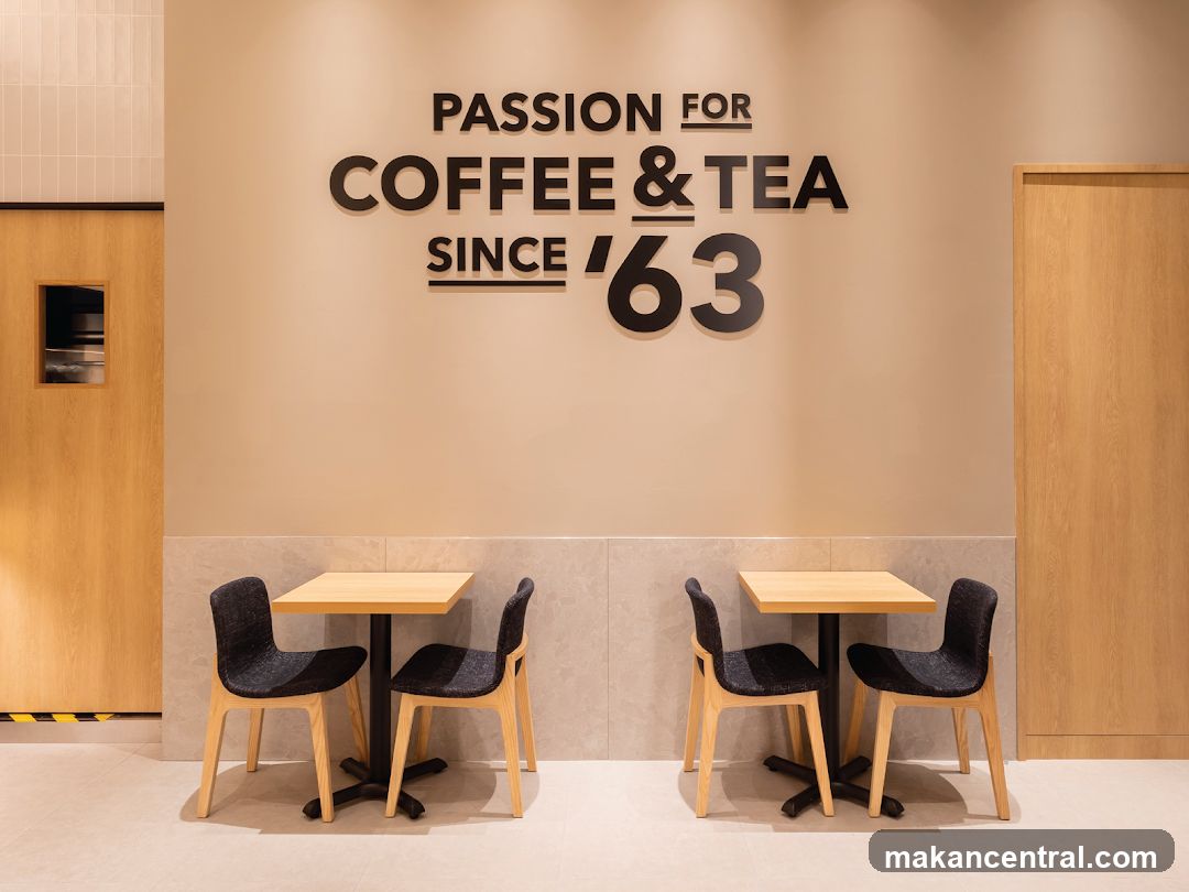 Coffee and Tea Seating Area