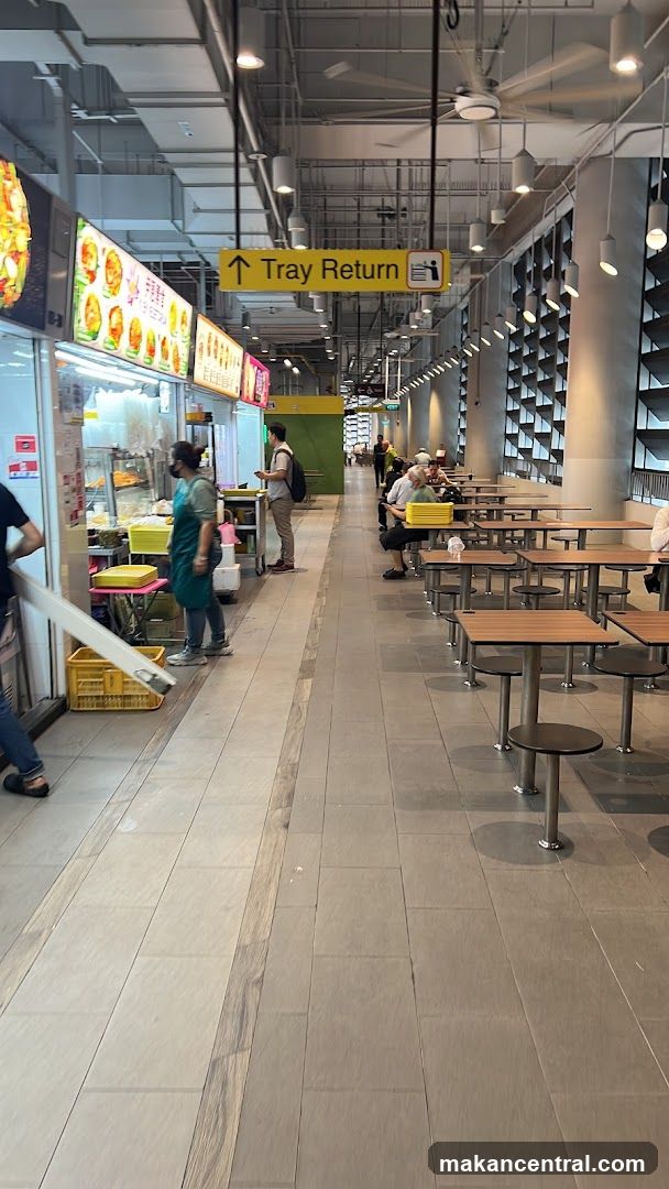 Food court with seating