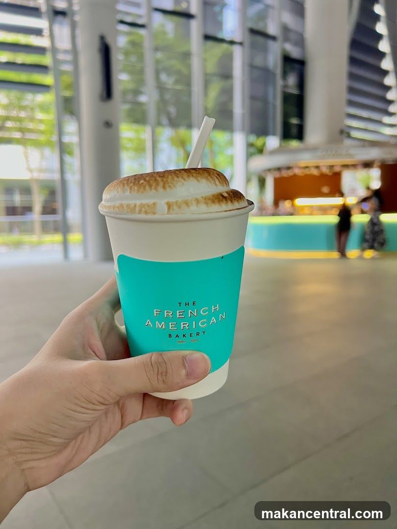 Drink with Toasted Marshmallow Topping