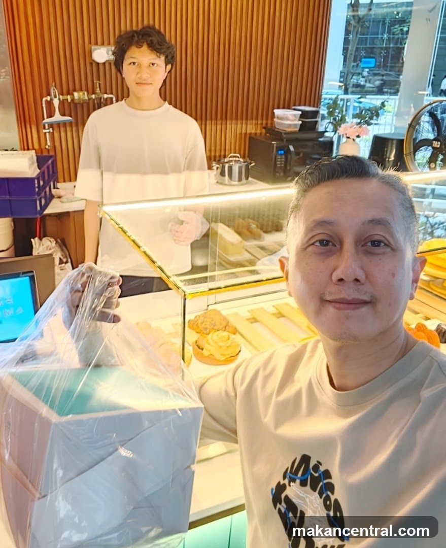 Customer and Baker in Bakery