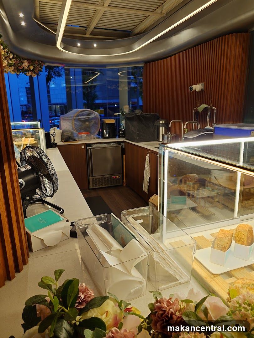 Cafe Counter with Pastries