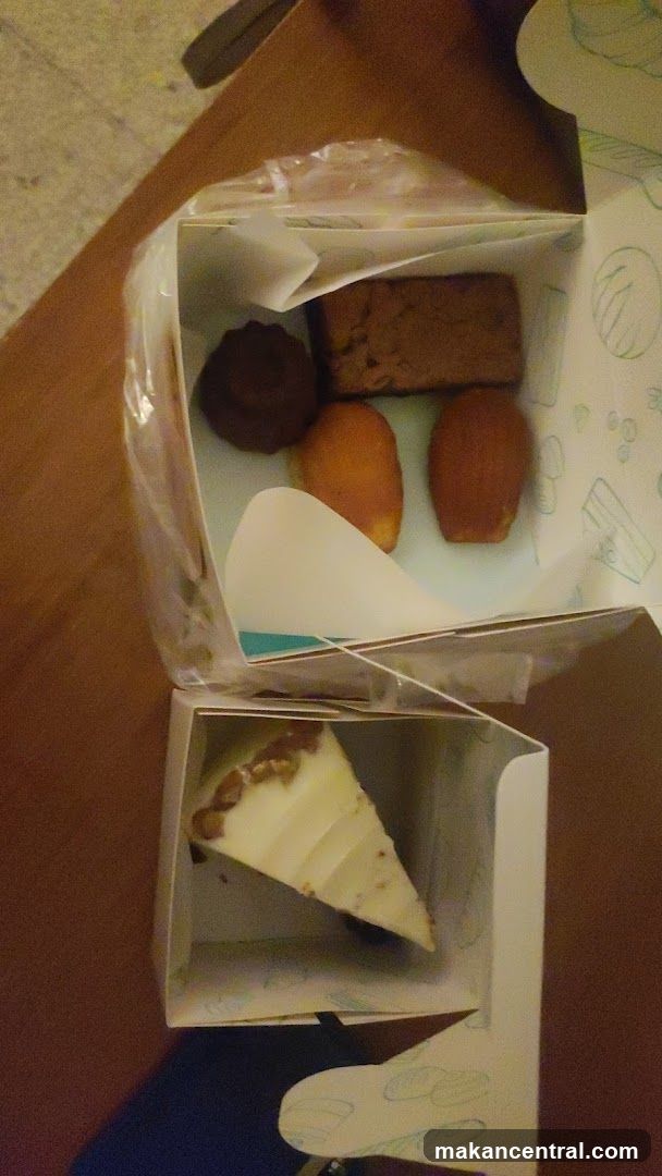 Assorted Pastries and Cake Slice