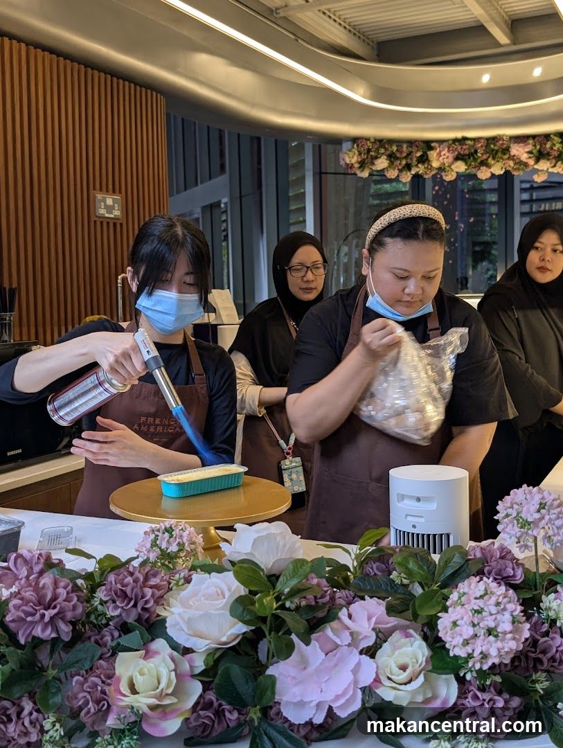 Baking demonstration