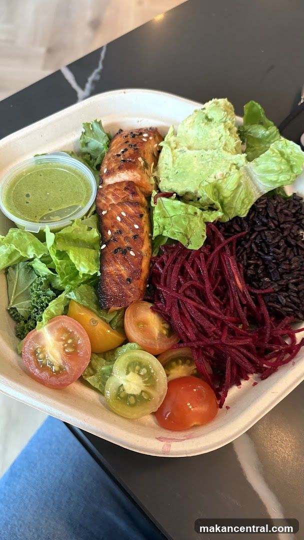 Salmon Salad Bowl