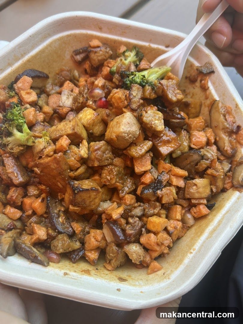 Tofu and Vegetable Bowl